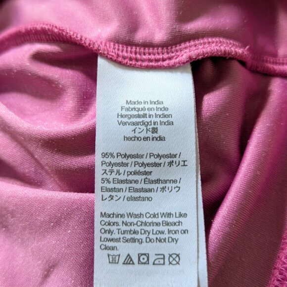 Crewcuts J. Crew Girls Velvet Tiered Ruffle Dress Pink Size 3 - Picture 5 of 5